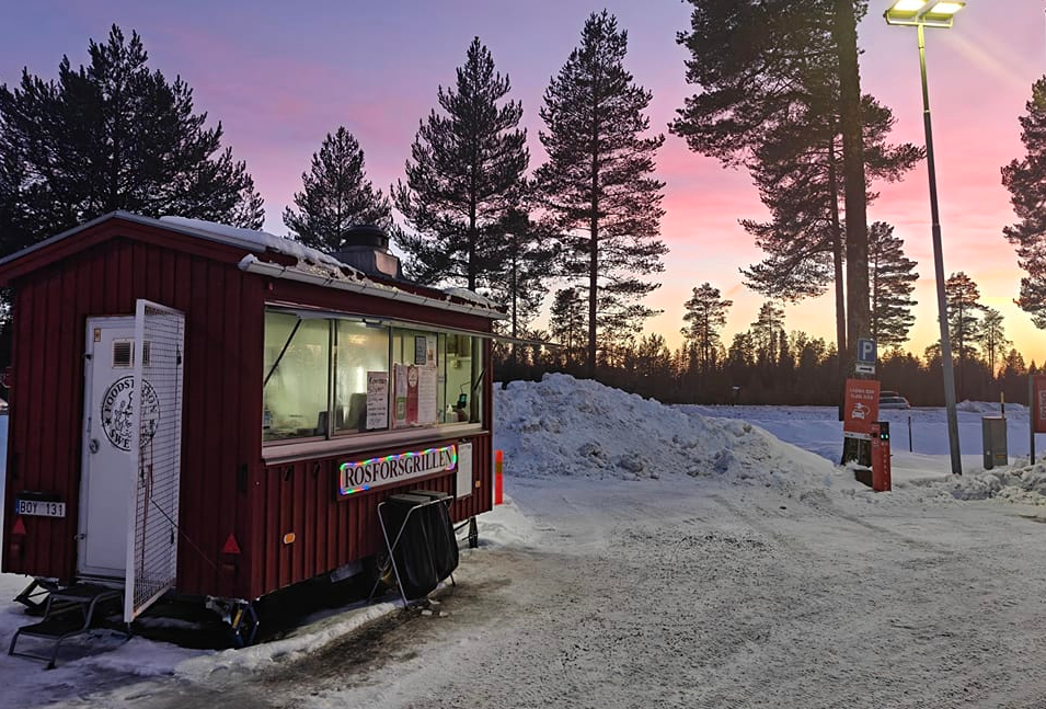 Rosforsgrillen vinterkväll