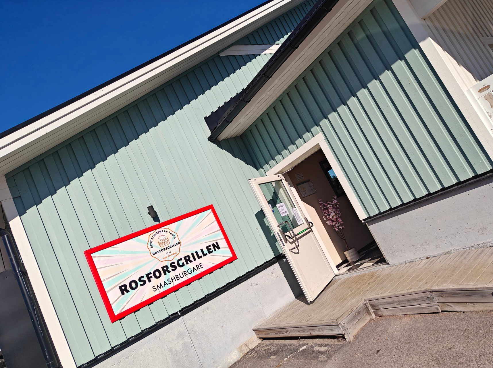 Rosforsgrillen restaurang utifrån